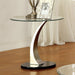 Valo - End Table - Satin Plated / Black - Simple Home Plus