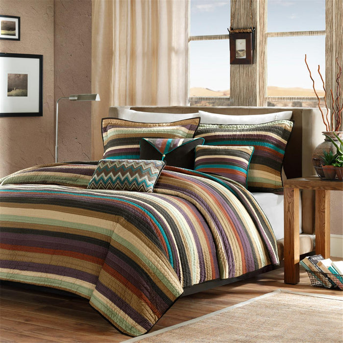 Yosemite - Reversible Coverlet Set - Multi