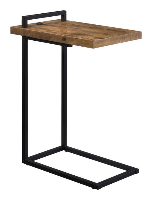 Maxwell - Rectangular Top Accent Table with USB Port - Simple Home Plus