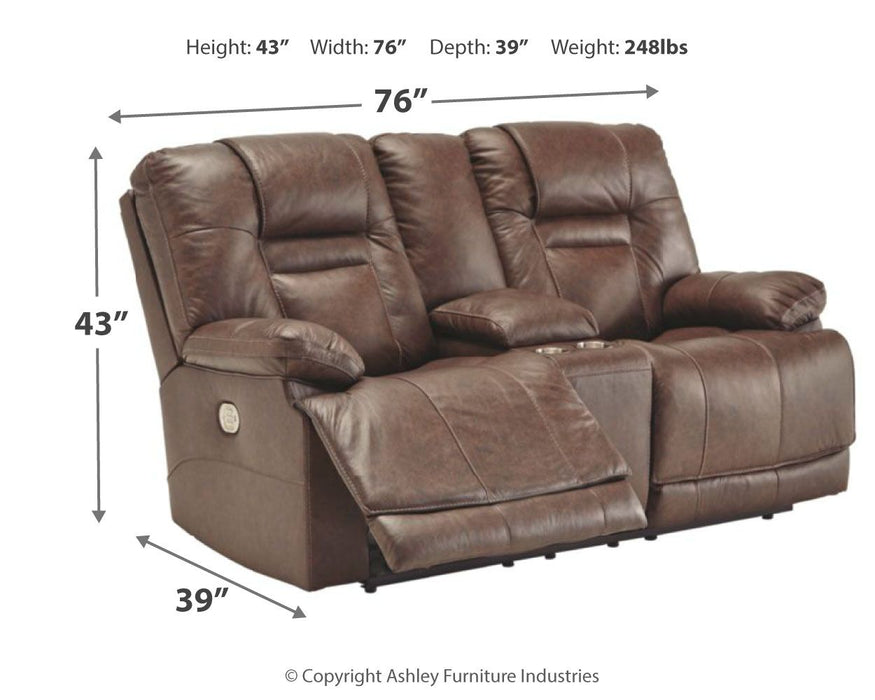 Wurstrow - Power Reclining Loveseat - Simple Home Plus