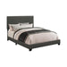 Boyd - Upholstered Bed with Nailhead Trim - Simple Home Plus