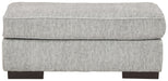 Mercado - Pewter - Ottoman - Simple Home Plus