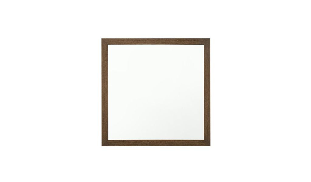 40" Square Dresser Mirror - Silver