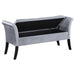 Farrah - Upholstered Rolled Arms Storage Bench - Simple Home Plus