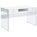 Dobrev - 2-Drawer Writing Desk - Simple Home Plus