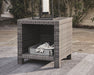 Salem - Gray - Square End Table - Simple Home Plus