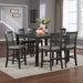 Amalia - Counter Height Table - Gray - Simple Home Plus