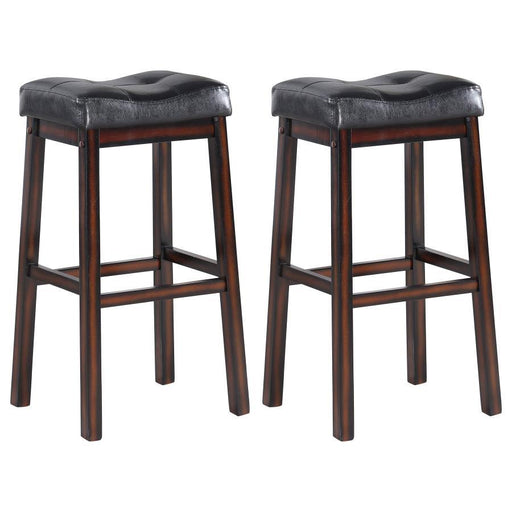 Donald - Upholstered Stools (Set of 2) - Simple Home Plus