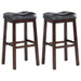 Donald - Upholstered Stools (Set of 2) - Simple Home Plus