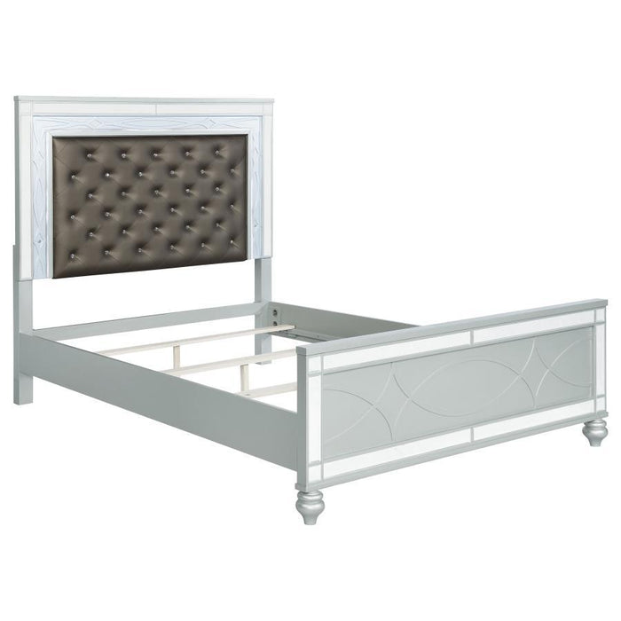 Gunnison - Panel Bed with LED Lighting - Simple Home Plus