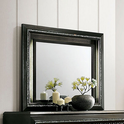 Demetria - Mirror - Metallic Gray - Simple Home Plus