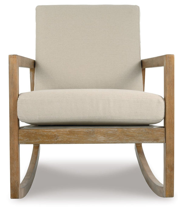 Novelda - Neutral - Accent Chair - Simple Home Plus