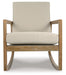 Novelda - Neutral - Accent Chair - Simple Home Plus