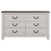 Stillwood - 6-Drawer Dresser - Vintage Linen - Simple Home Plus