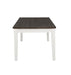 Kingman - 4-Drawer Dining Table - Espresso And White - Simple Home Plus