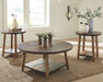 Raebecki - Brown - Occasional Table Set (Set of 3) - Simple Home Plus