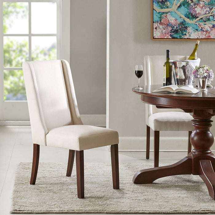 Brody - Wing Dining Chair (Set of 2) - Cream