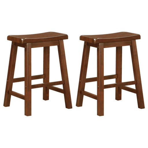 Durant - Wooden Counter Stools (Set of 2) - Simple Home Plus