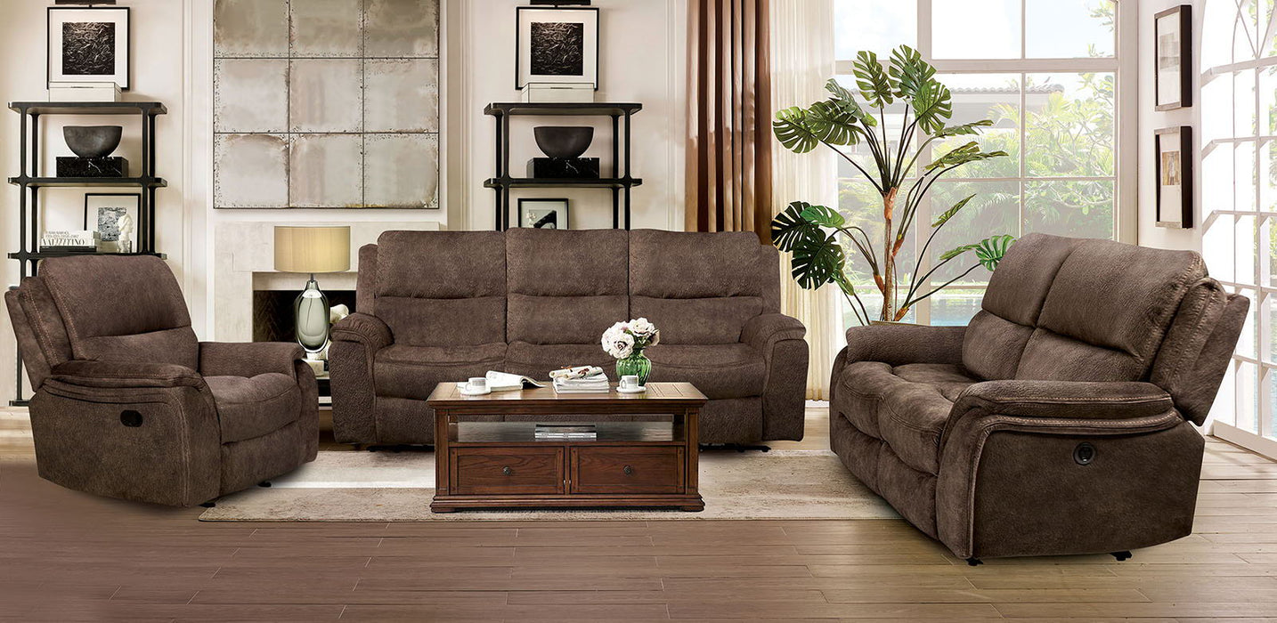 Henricus - Glider Recliner - Dark Brown