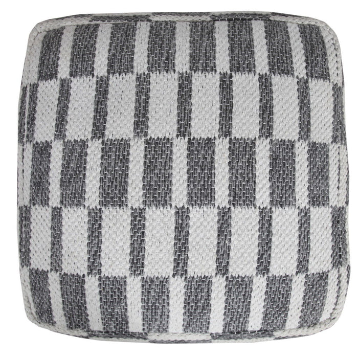 Ottoman Cotton Square - Gray