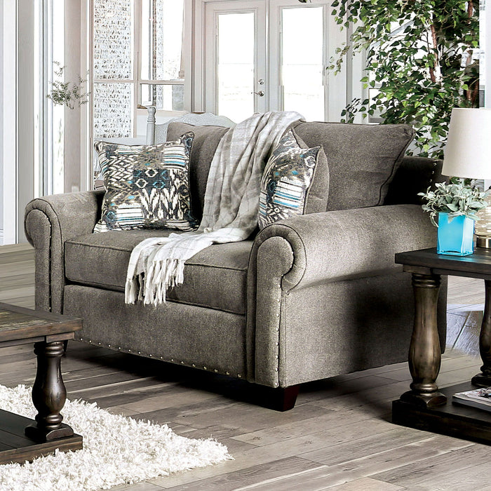 Mott - Loveseat - Gray - Simple Home Plus