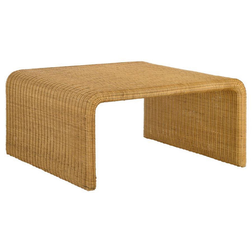 Juanita - Square Rattan Coffee Table - Natural - Simple Home Plus