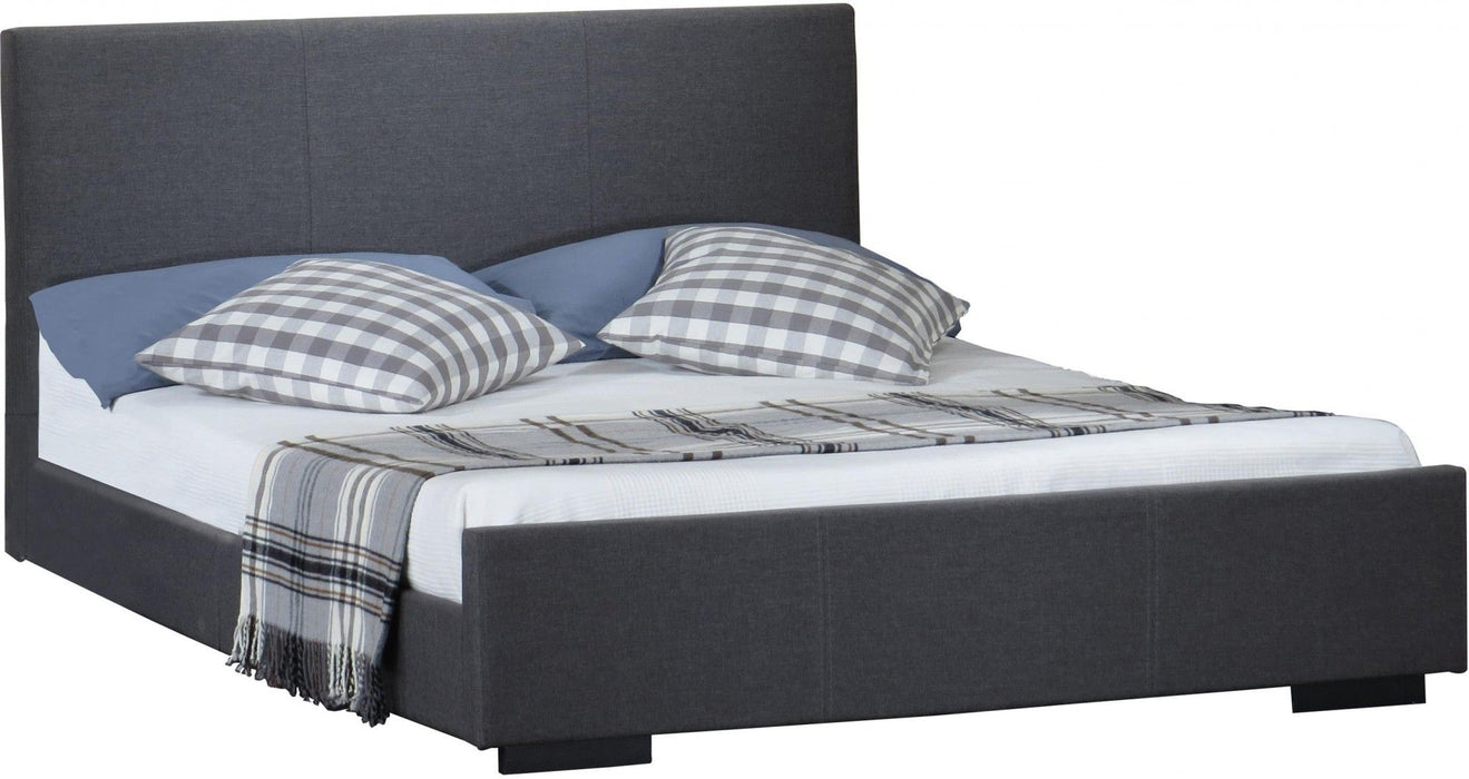 Platform Queen Bed - Gray