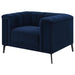 Chalet - Tuxedo Arm Chair - Blue - Simple Home Plus