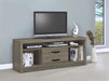 Burke - 2-Drawer TV Console - Gray Driftwood - Simple Home Plus