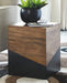 Trailbend - Brown / Gunmetal - Accent Table - Simple Home Plus