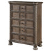 Emmett - 5-Drawer Chest - Walnut - Simple Home Plus