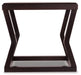 Kelton - Espresso - Rectangular End Table - Simple Home Plus