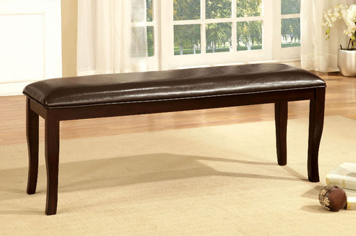 Woodside - Bench - Dark Cherry / Espresso - Simple Home Plus