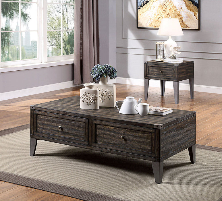 Piedmont - End Table - Dark Oak - Simple Home Plus