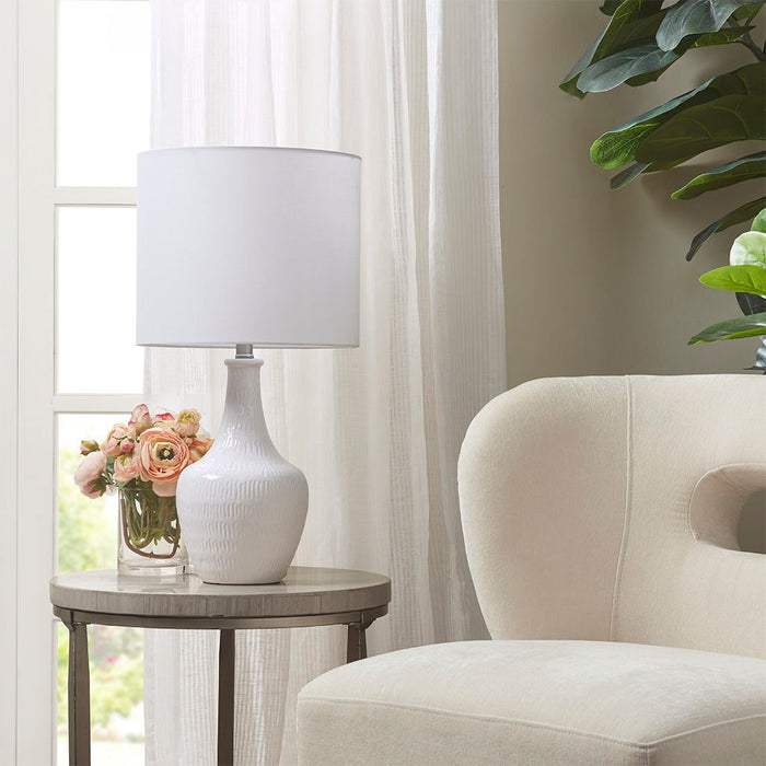 Celine - Table Lamp - White