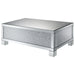 Gillian - Rectangular Coffee Table - Clear Mirror - Simple Home Plus