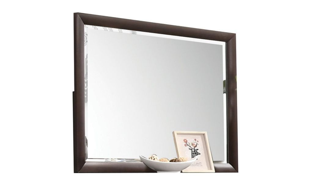 36" Dresser Mirror - Dark Merlot