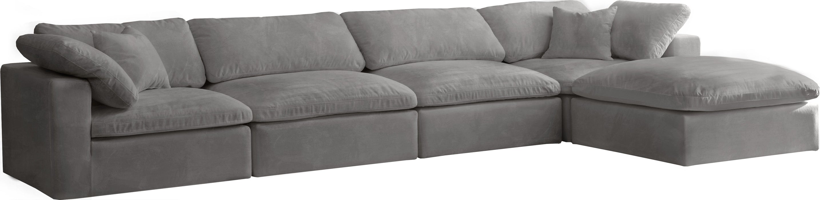 Cozy - Modular Sectional Cloud - Grey