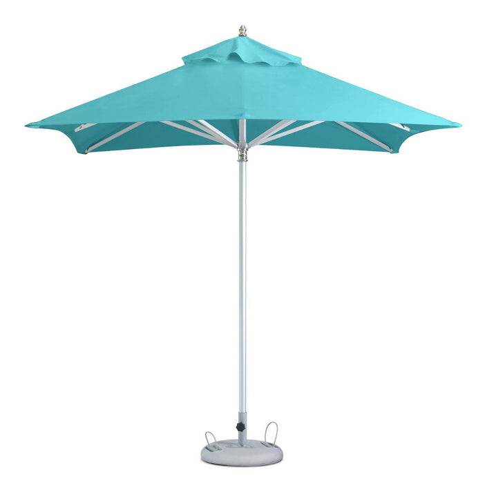 Polyester Square Market Patio Umbrella - Aqua