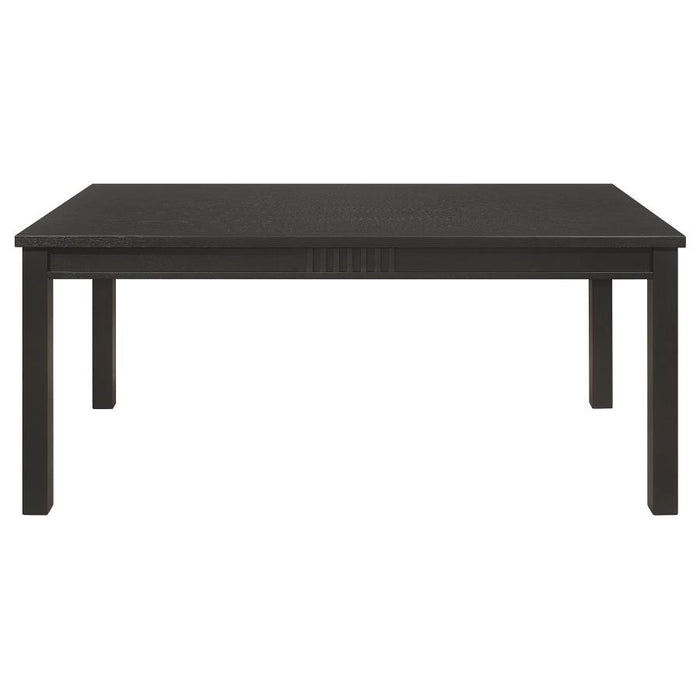 Marbrisa - Rectangular Dining Table - Matte Black - Simple Home Plus