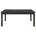 Marbrisa - Rectangular Dining Table - Matte Black - Simple Home Plus