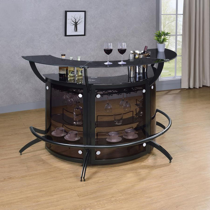 Dallas - 3 Pc. Bar Unit Set - Simple Home Plus