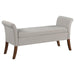 Farrah - Upholstered Rolled Arms Storage Bench - Simple Home Plus