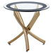 Brooke - Glass Top End Table - Simple Home Plus