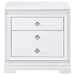 Eleanor - Rectangular 2-Drawer Nightstand - Simple Home Plus