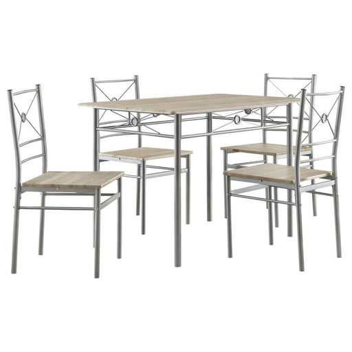 Anna - 5-Piece Rectangular Dining Set - Simple Home Plus