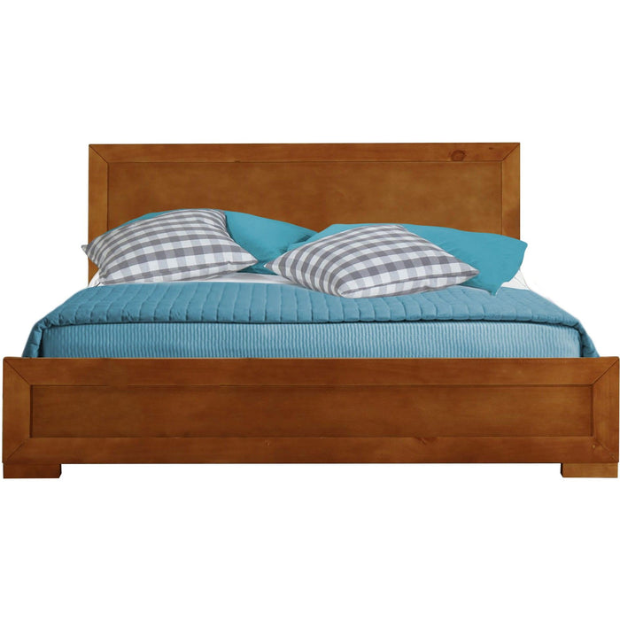 Full Platform Bed - Oak