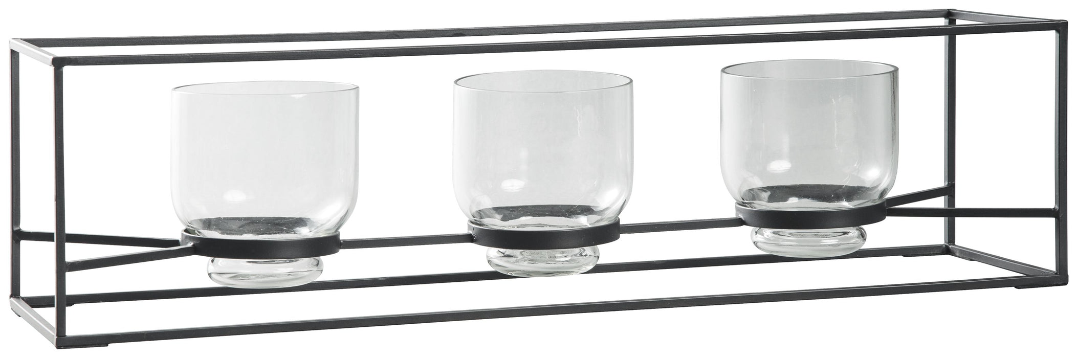 Jadyn - Black - Candle Holder - Simple Home Plus