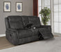 Lawrence - Upholstered Tufted Back Motion Loveseat - Simple Home Plus