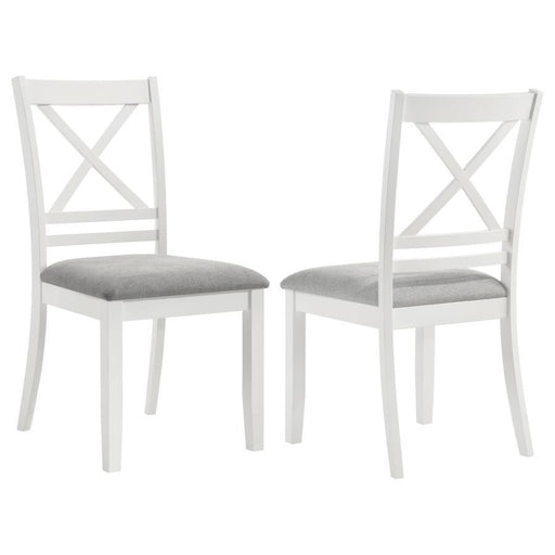 Hollis - Side Chair (Set of 2) - White - Simple Home Plus